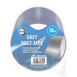 10m x 48mm Grey Duct Tape 10m x 48mm Grey Duct Tape