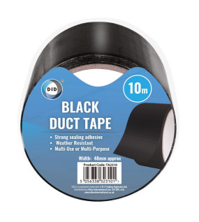 10m x 48mm Black Duct Tape 10m x 48mm Black Duct Tape