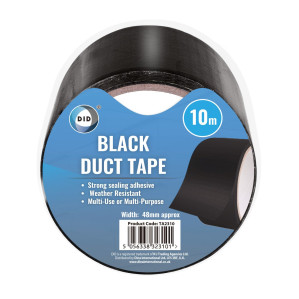 10m x 48mm Black Duct Tape 10m x 48mm Black Duct Tape
