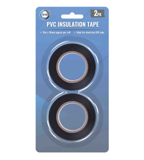 2 x 15m Pvc Insulation Tape