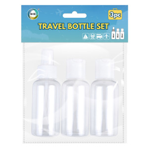 3pc Travel Bottle Set 3pc Travel Bottle Set