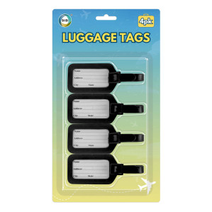 4pc Luggage Tags 4pc Luggage Tags