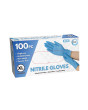 100pc x-Large Powder Free Blue Nitrile Gloves