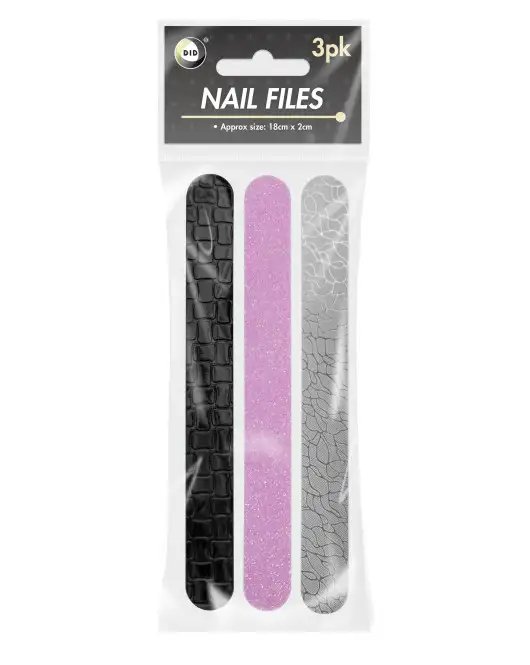 3Pk Nail Files