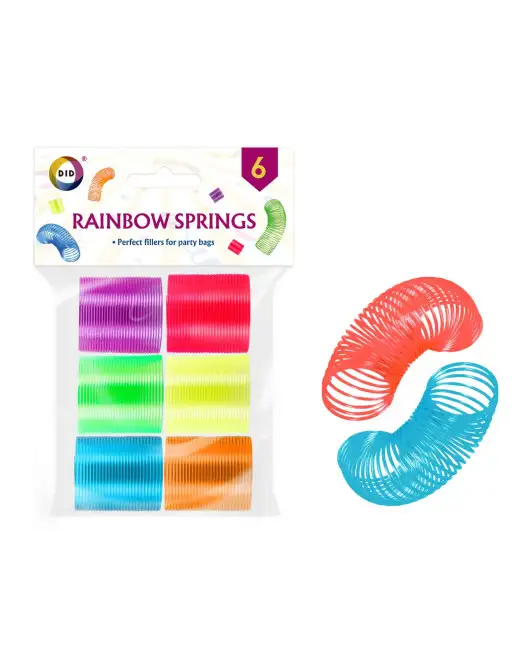 6Pc Rainbow - Yellow
