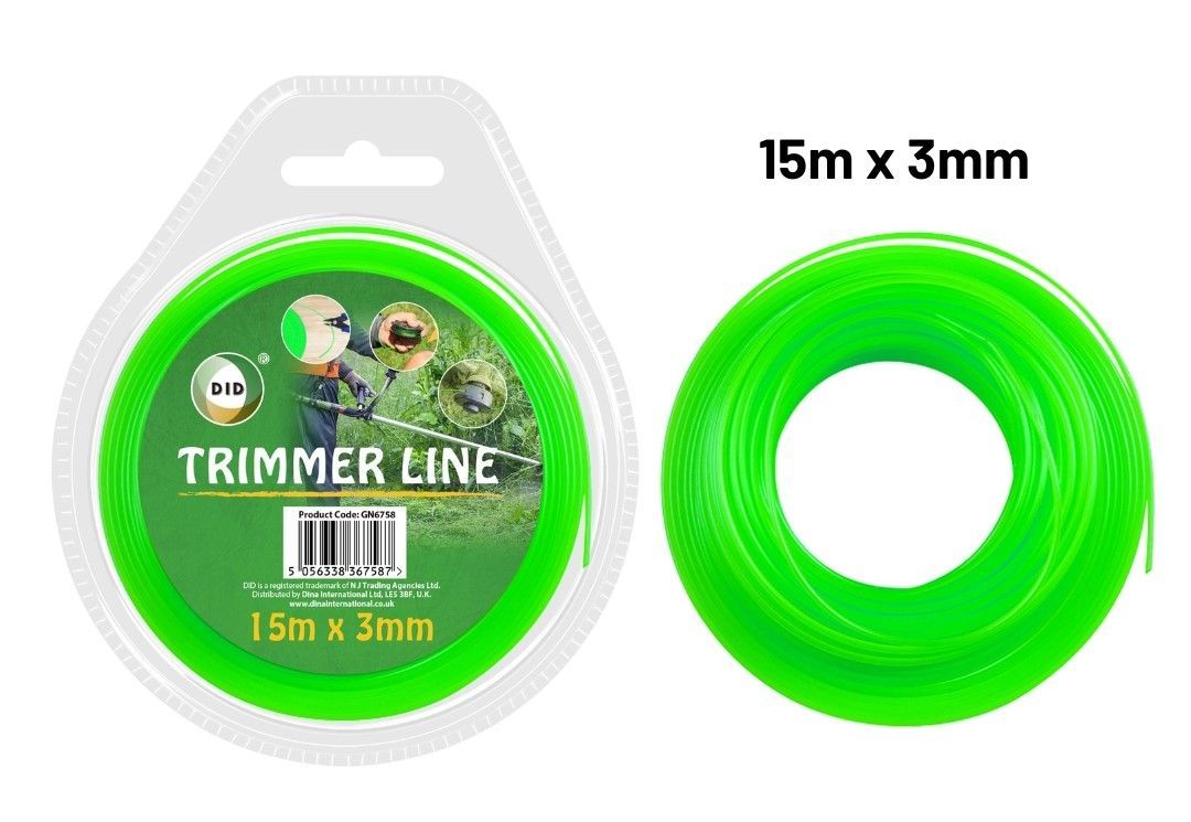 15m x 3mm Trimmer Line