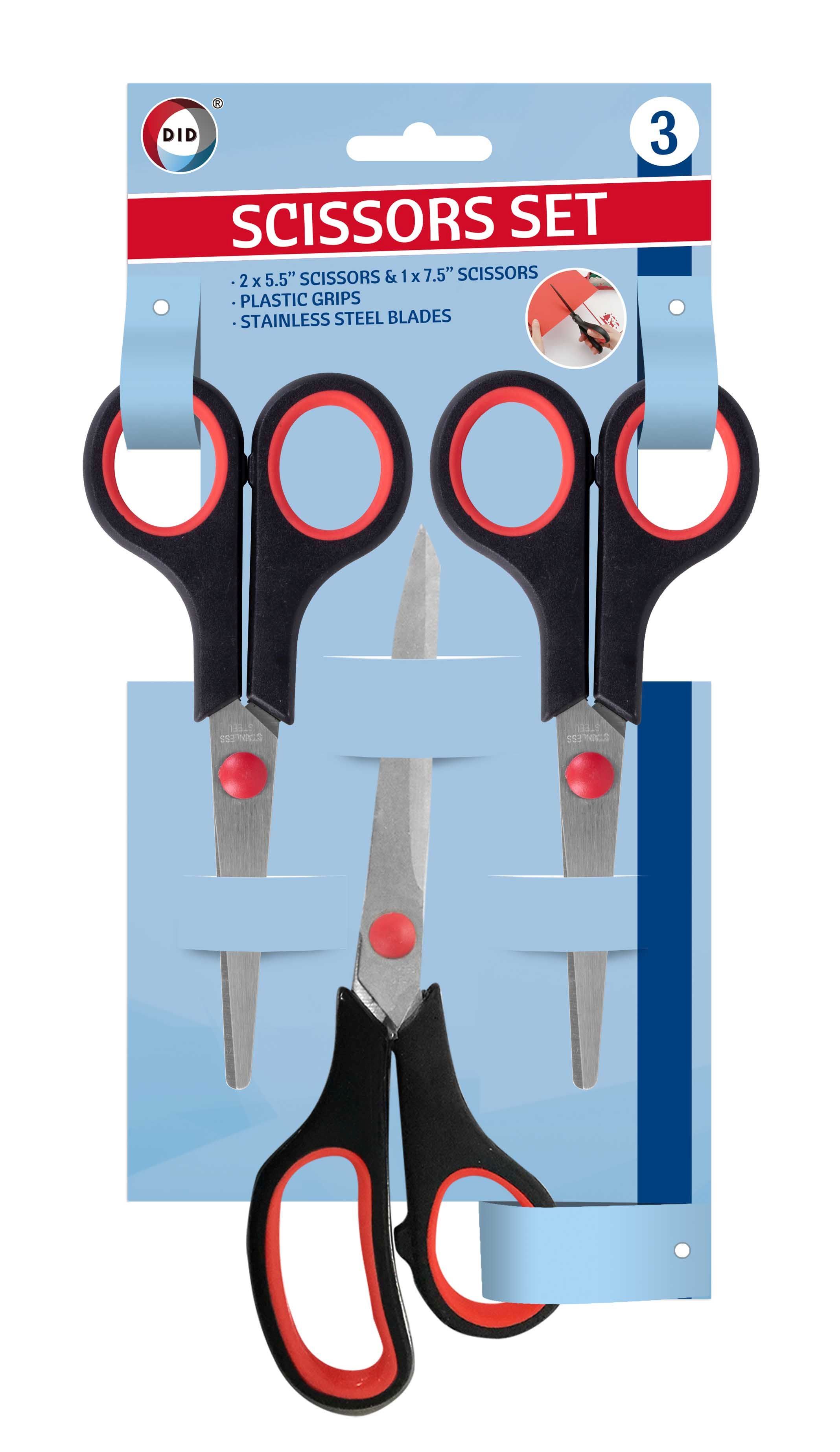 3pc Scissors Set