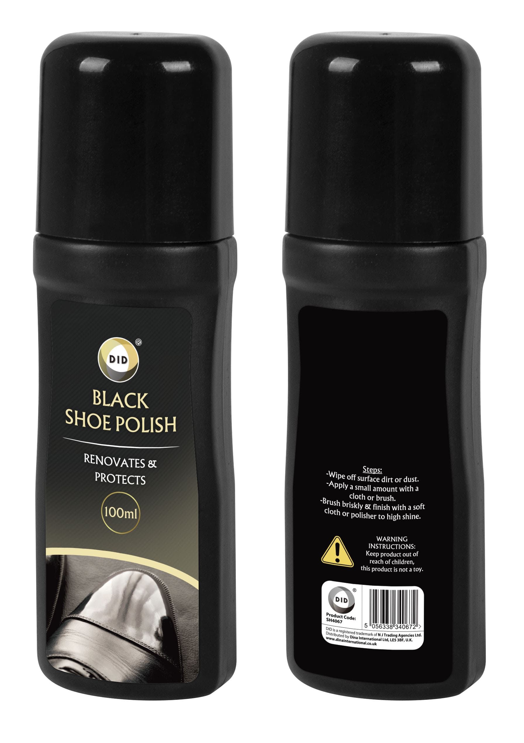 Lion Shoe Polish 100ml Black main image 1