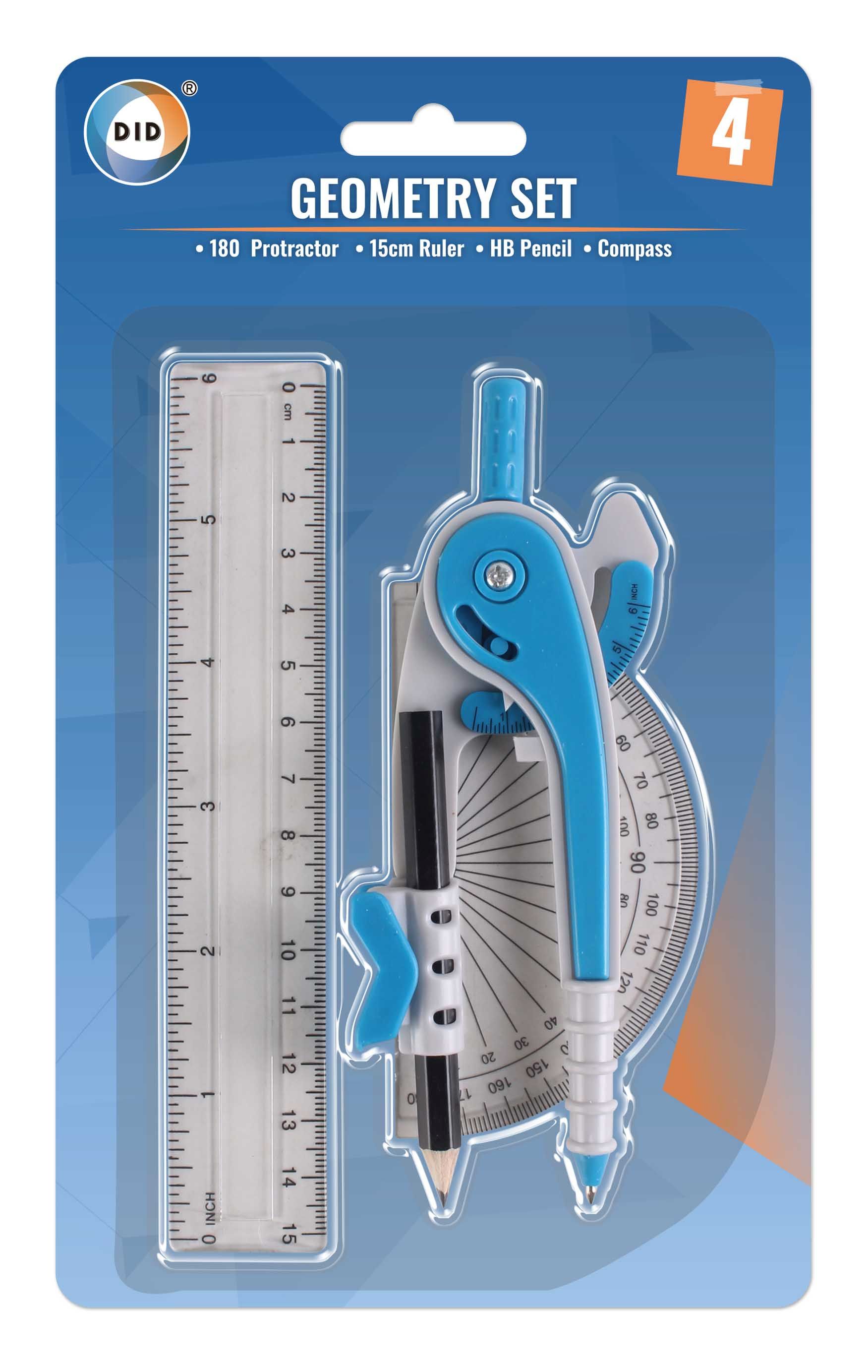 4pc Geometry Set